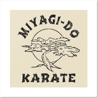 Retro Miyagi Do Karate Kid Bonsai Tree Posters and Art